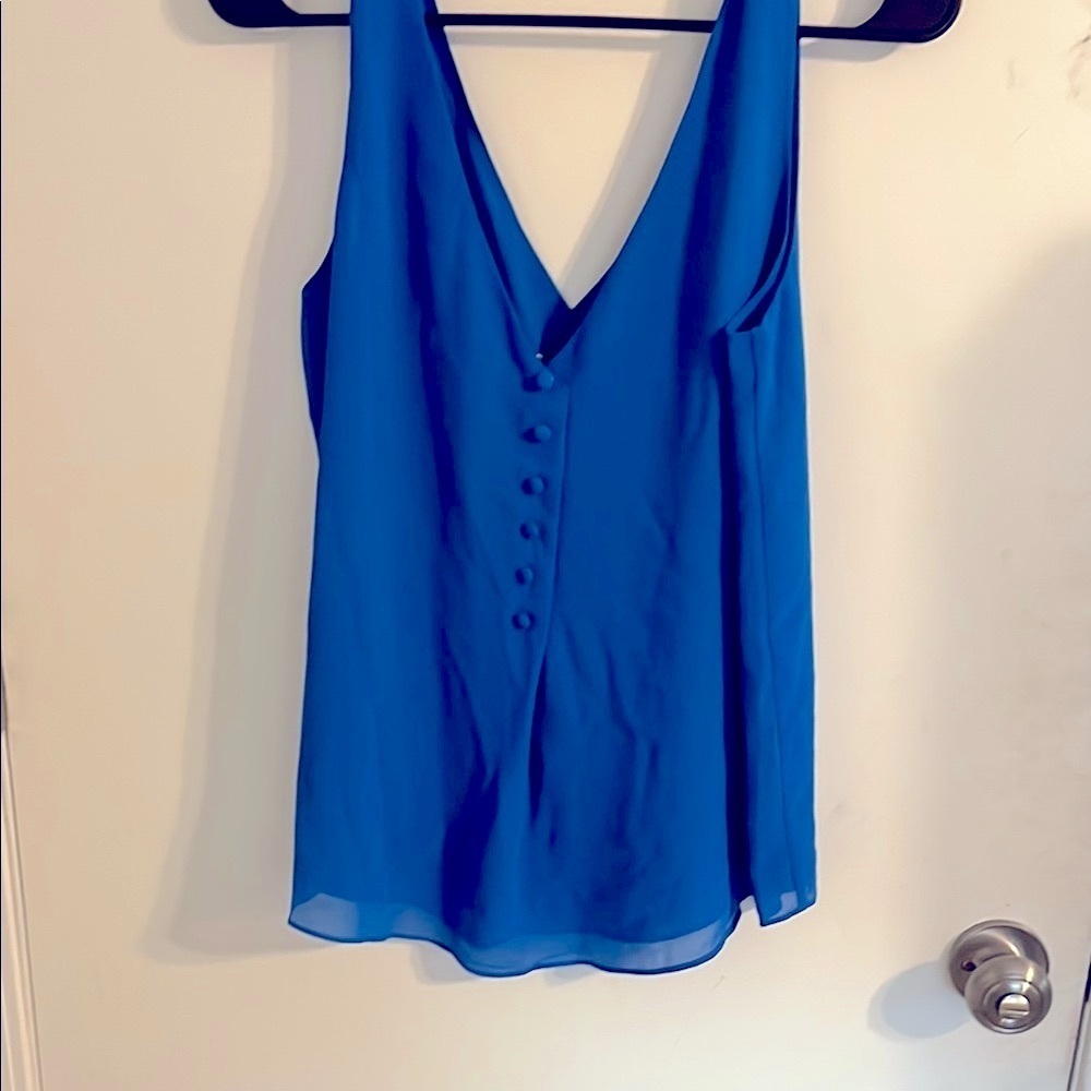 Blue Sleeveless Top - Picture 1 of 4
